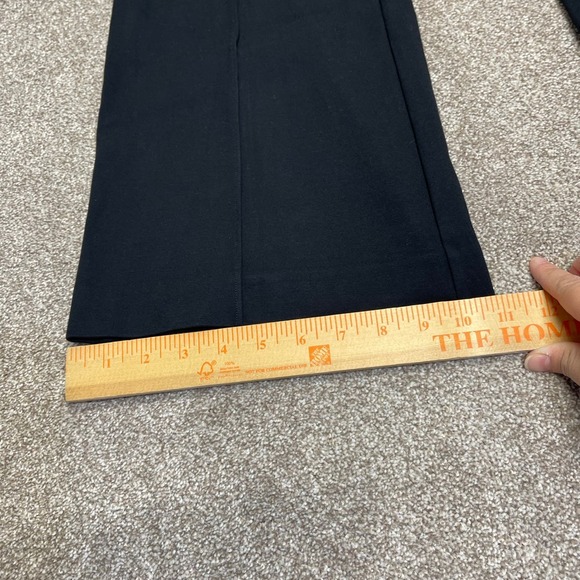 Spanx womens the perfect pants Hi-Rise Flare pants sz medium black yoga pants - Picture 4 of 12